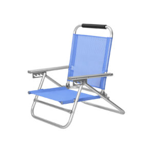 SONGMICS Beach Chair Blue
