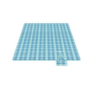 SONGMICS picnic-t?ppe 300 x 200 cm vandt?t gr?n-bl?
