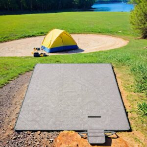 SONGMICS picnic-t?ppe, 200 x 200 cm, med 4 jordankre