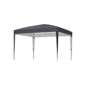 SONGMICS Gazebo 3 x 3 m Garden Tent Gray