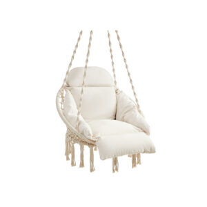 SONGMICS h?ngek?je med tykt pude Beige