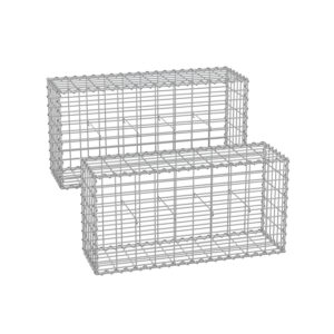 SONGMICS gabionkurve med 5 x 10 cm maskest?rrelse