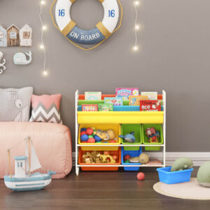 SONGMICS Children's Shelf for Toys & Books