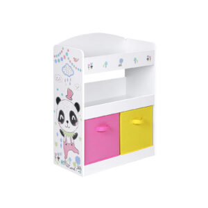 SONGMICS leget?jsreol med 2 opbevaringskasser