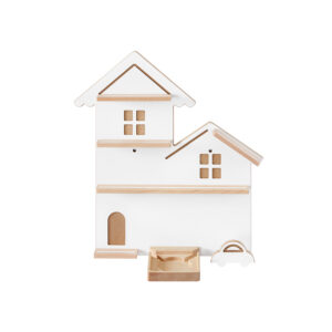 SONGMICS hylly Tonieboxille, helppo asentaa, pilvinen valkoinen