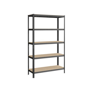 SONGMICS basement shelf, 200 cm high, gray