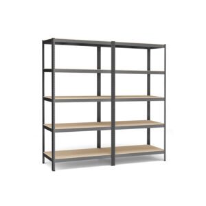 SONGMICS 2-delt s?t k?lderhylder 200 cm h?je, gr?