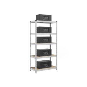 SONGMICS Heavy-duty rack with adjustable shelves