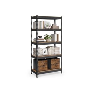 SONGMICS heavy-duty shelf with 5 shelves 45 x 90 x 180 cm vintage brown