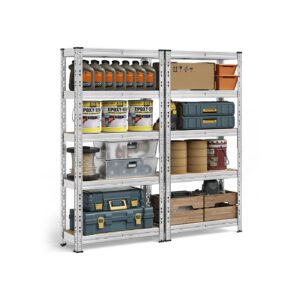 SONGMICS Heavy-duty rack with adjustable shelves