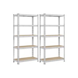 SONGMICS Heavy-duty rack with adjustable shelves