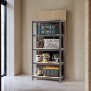 SONGMICS Heavy-duty shelf, storage shelf, 40 x 90 x 180 cm