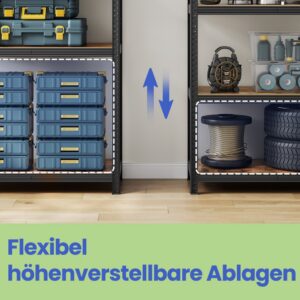 SONGMICS heavy-duty shelf, storage shelf, basement shelf