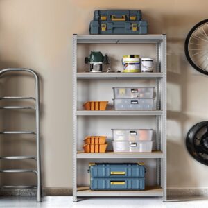 SONGMICS Heavy-duty shelf, storage shelf, 50 x 100 x 200 cm, basement shelf