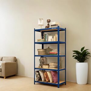 SONGMICS Heavy Duty Shelving Unit 650 kg Blue