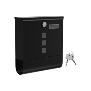 SONGMICS black mailbox