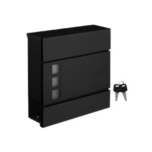 SONGMICS black mailbox