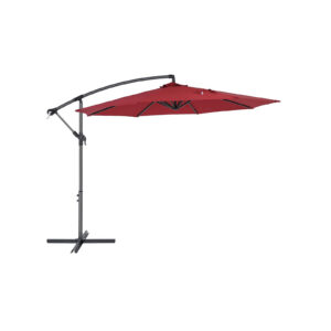 SONGMICS Hanging Umbrella, Red
