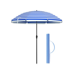 SONGMICS aurinkovarjo Ø 200 cm, taittuva