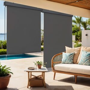 SONGMICS lodret markise, udtr?kkelig, 2