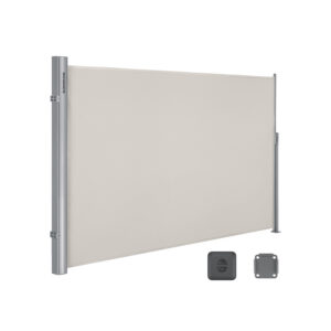SONGMICS sidefortelt 180 x 350 cm beige