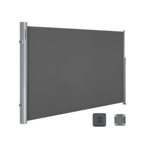 SONGMICS sidefortelt 200 x 300 cm antracit