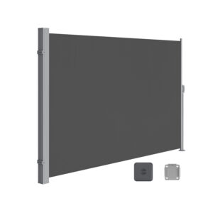 SONGMICS sidefortelt 200 x 300 cm antracit