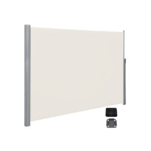 SONGMICS extendable side awning, beige