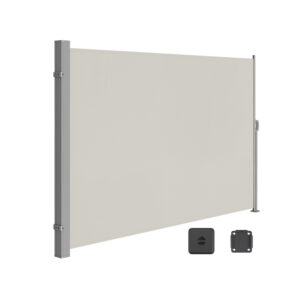 SONGMICS extendable side awning 200 x 350 cm