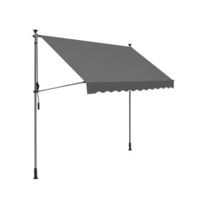 SONGMICS clamp awning 300 x 130 cm with crank