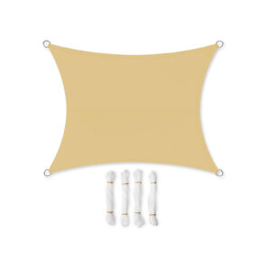 SONGMICS aurinkosuoja 3 x 4 m hiekka