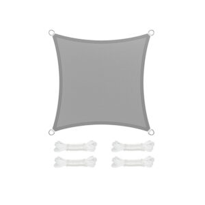 SONGMICS aurinkopurje 2 x 2 m HDPE-kankaasta, ilmatiivis