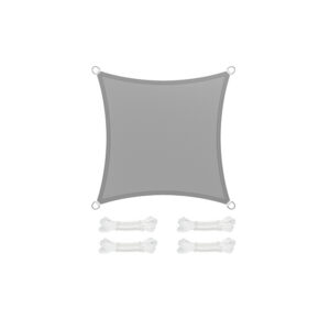 SONGMICS aurinkosuoja HDPE-kankaasta 3 x 3 m neliön muotoinen