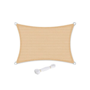 SONGMICS 3 x 5 m solsejl af HDPE