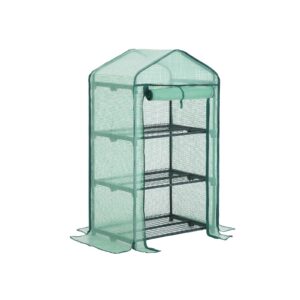 SONGMICS Plastdrivhus 69 x 49 x 125 cm