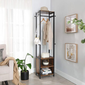 VASAGLE vaatekaappi avoimilla hyllyillä