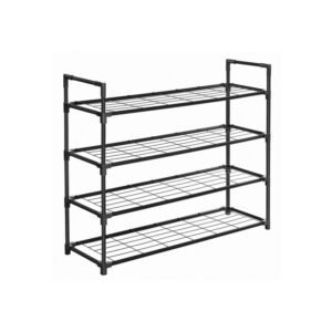 SONGMICS Gitterreol til sko 4 hylder