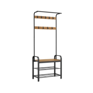 VASAGLE vaatekaappi penkillä