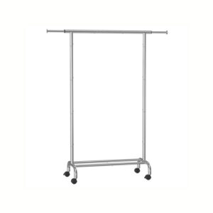 SONGMICS clothes rack on casters, load capacity up to 45 kg, dove gray