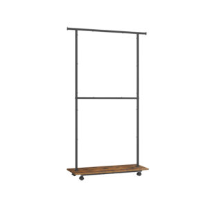 SONGMICS coat rack with height-adjustable rod