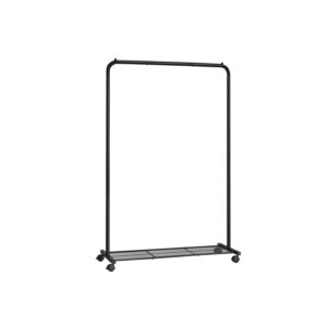SONGMICS clothes rack on casters, black