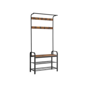 VASAGLE vaatekaappi 3 hyllyllä