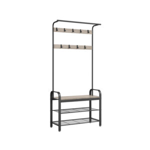 VASAGLE vaatekaappi 9 koukulla