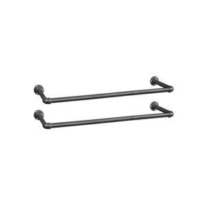 SONGMICS 2-piece clothes rail set