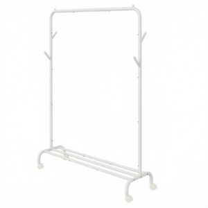 SONGMICS clothes rack on casters, clothes rail, coat rack