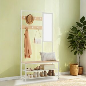 VASAGLE vaateripustin koukkuilla