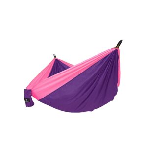 SONGMICS h?ngek?je 275 x 140 cm lilla-rosa