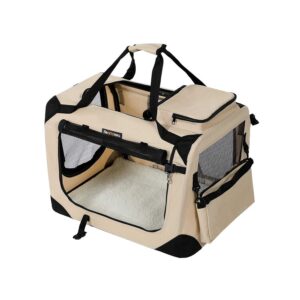 Feandrea lemmikkien kuljetuskassi Beige L