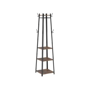 VASAGLE Teollisuustyylinen vaatekaappi