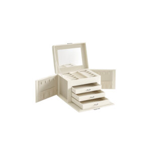 SONGMICS korurasia 4 tasoa kahvalla ja peilillä